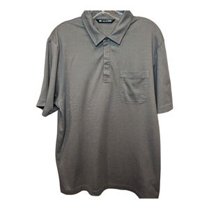 Travis Mathew Golf Polo grey.  Men's size medium.